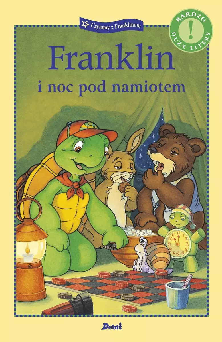 Czytamy z Franklinem. Franklin i noc pod namiotem - Książki