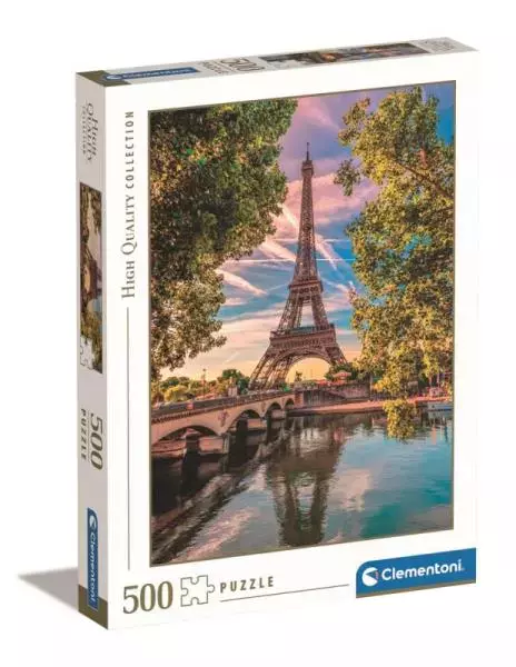 Clementoni Puzzle 500el Along the Seine 35524 - Puzzle