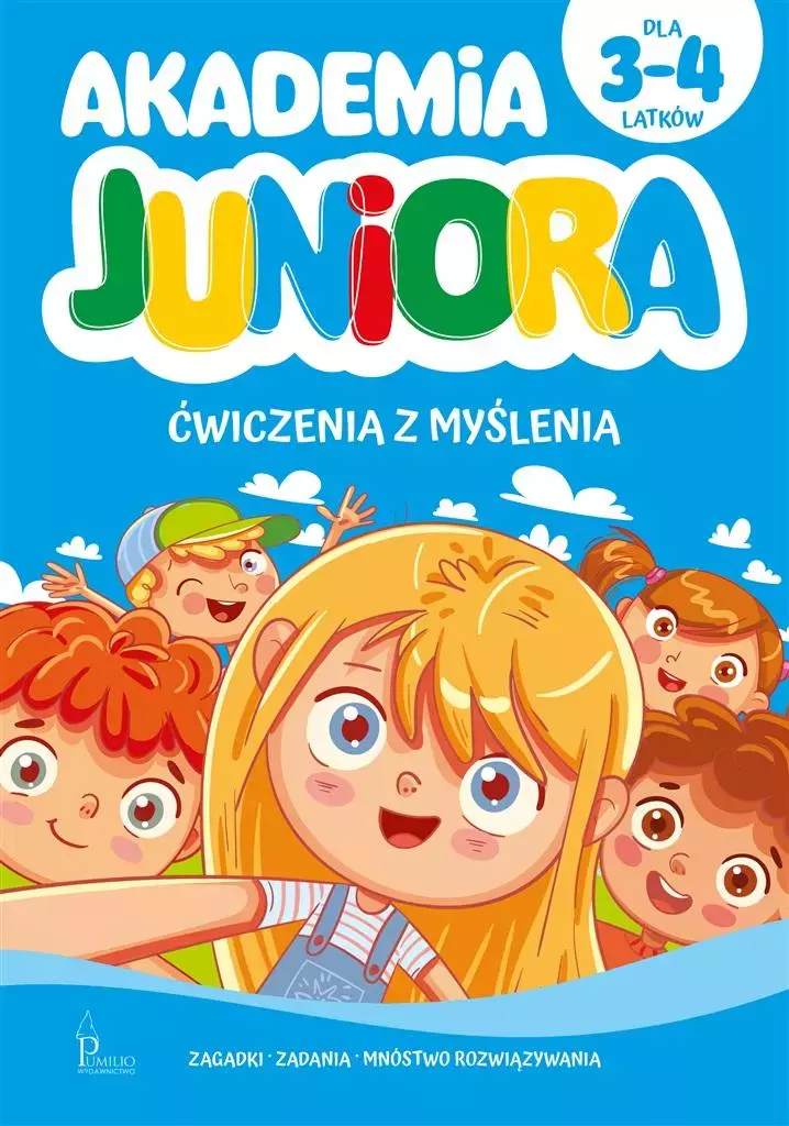 Akademia Juniora. Ćwiczenia z myślenia 3-4 lata - Książki