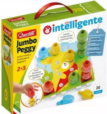 Układanka Jumbo Peggy, 20 elementów - Zabawki