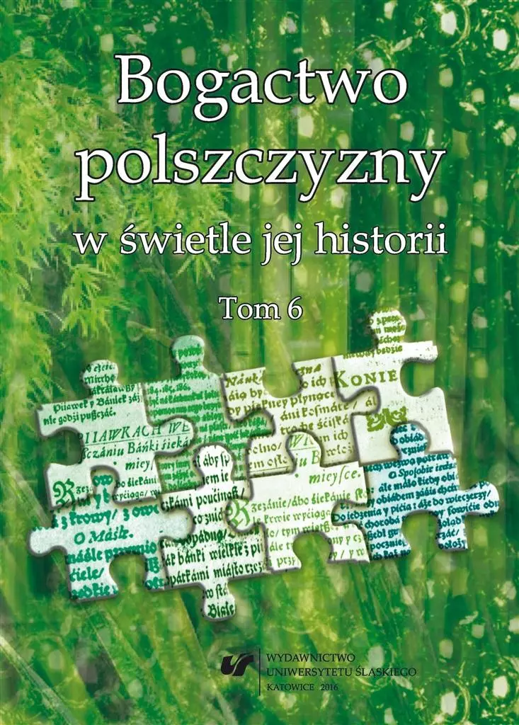 Bogactwo polszczyzny w świetle jej historii T. 6 - Książki