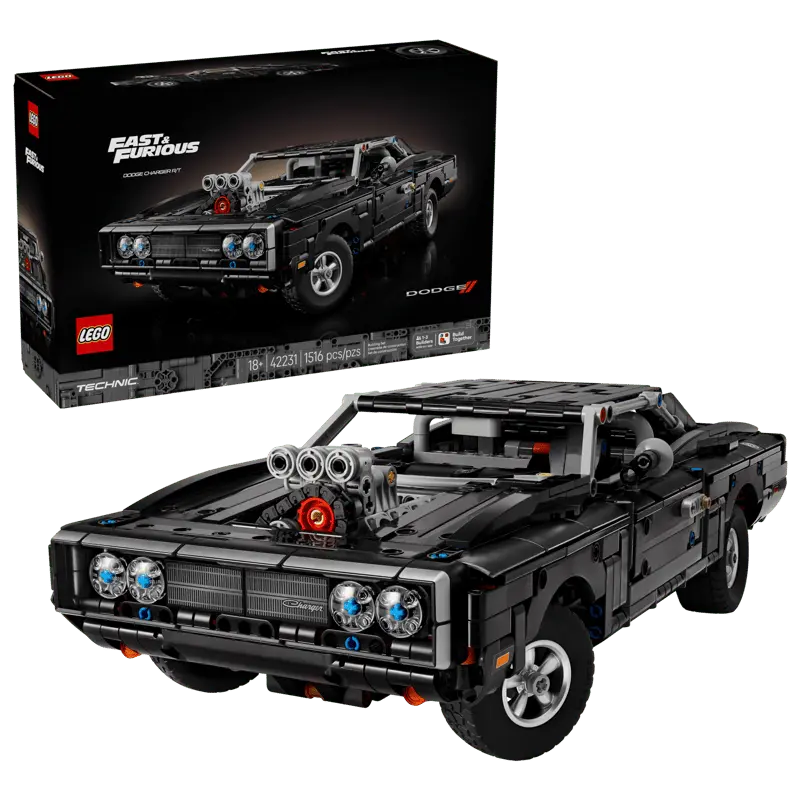 LEGO Technic Samochód Fast and Furious Dodge Charger R/T 42231 - Zabawki