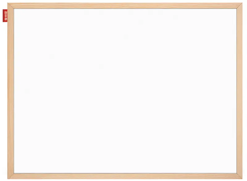 Tablica suchościeralno-magnetyczna 30 x 40 cm rama drewniana Classic MTM040030.02.01.10, MemoBe - Papiernicze i szkolne