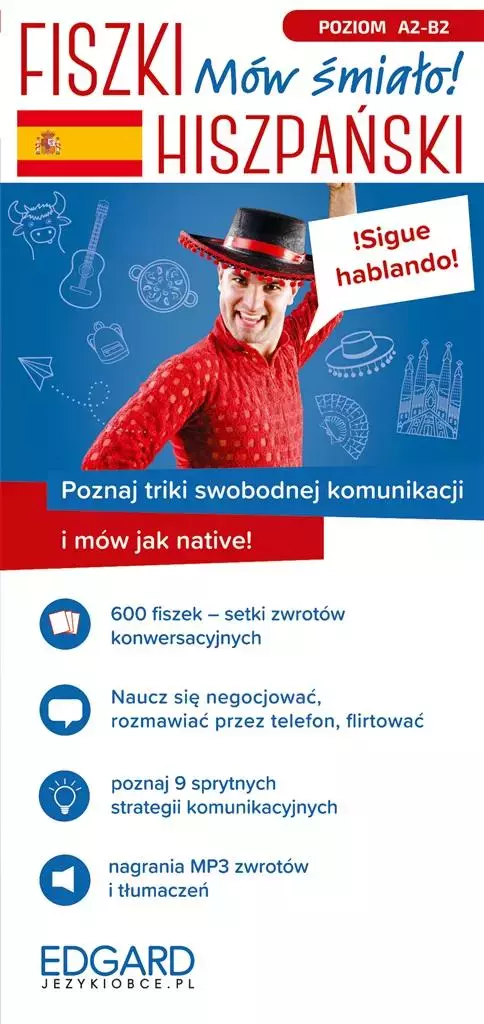 Hiszpański. Mów śmiało! Fiszki - Książki