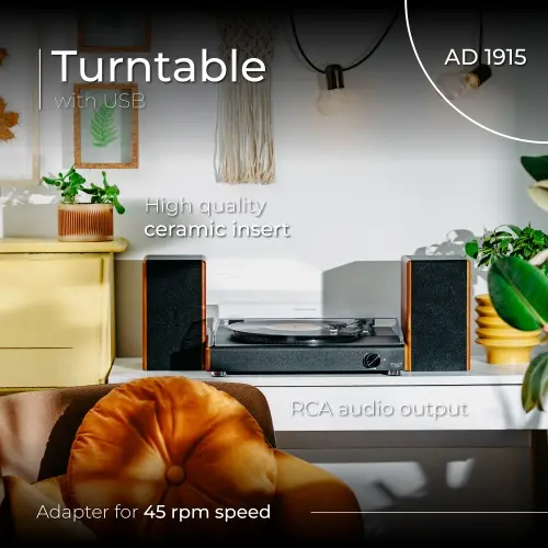 Gramofon z USB i Bluetooth - Elektronika i akcesoria
