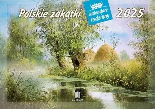 Kalendarz 2025 Rodzinny Polskie Zakątki - Książki