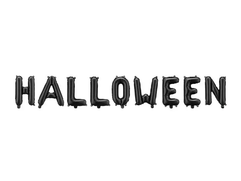 Balon foliowy Halloween czarny 280x46cm - Papiernicze i szkolne