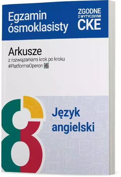 Język angielski SP 8 Arkusze Egzamin ósmoklasisty - Książki
