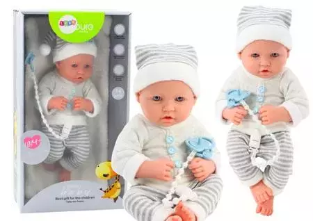 Lalka bobas w ubranku z akcesorami - Zabawki