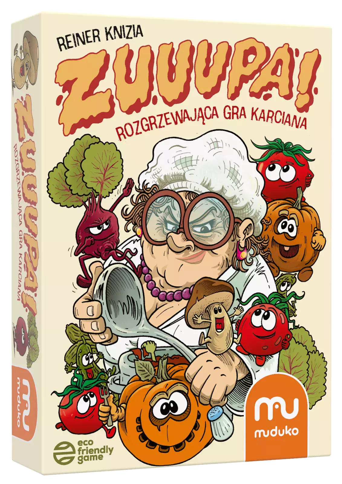 Zuuupa. Rozgrzewająca gra karciana - Gry