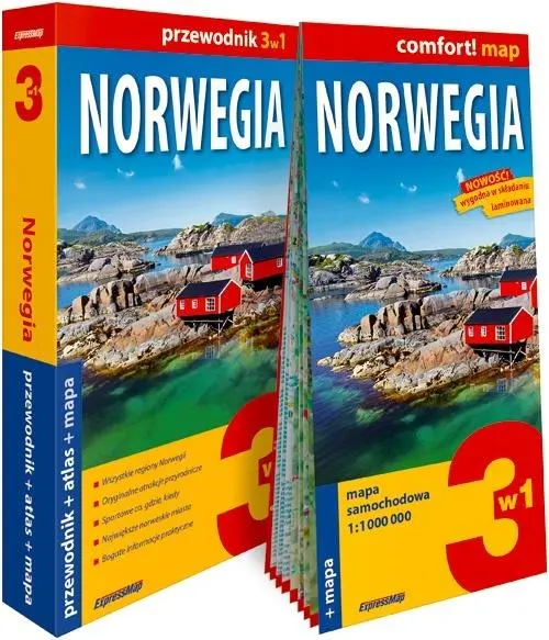 Norwegia - Zestaw Przewodnikowy 3w1 2026 - Książki