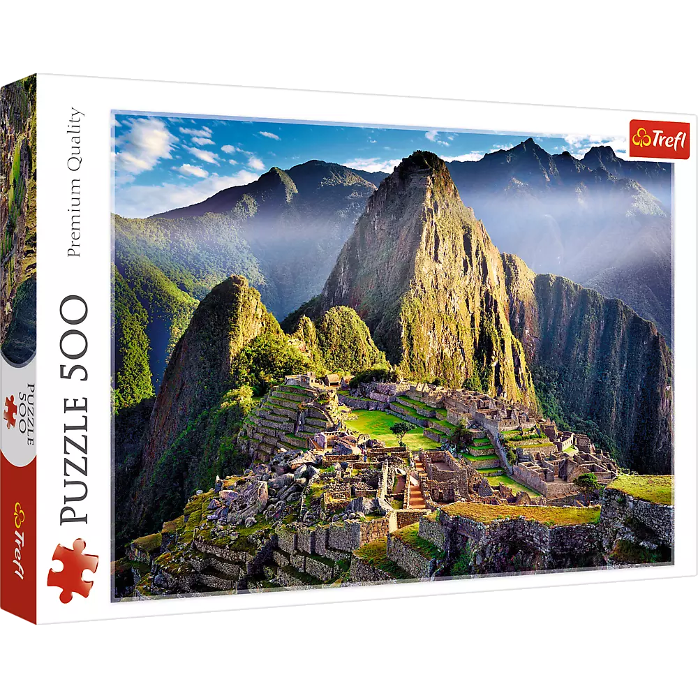 Puzzle 500 elementów. Zabytkowe sanktuarium Machu Picchu - Puzzle