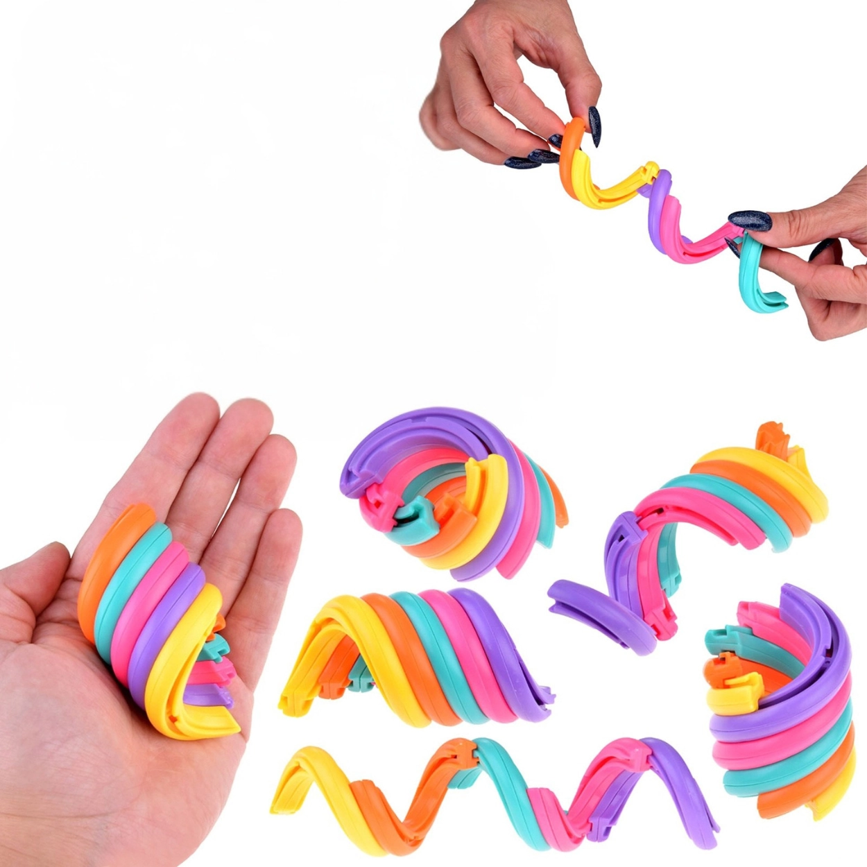 Magiczna spirala fidget - Zabawki