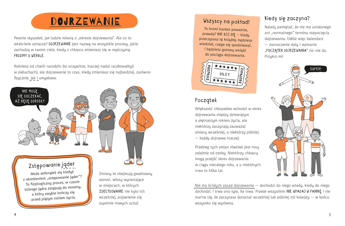 Dojrzewanie. Chłopaki - Książki