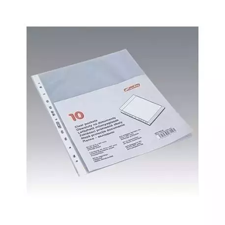 Obwoluty A4 przezroczyste (10 sztuk) - Papiernicze i szkolne