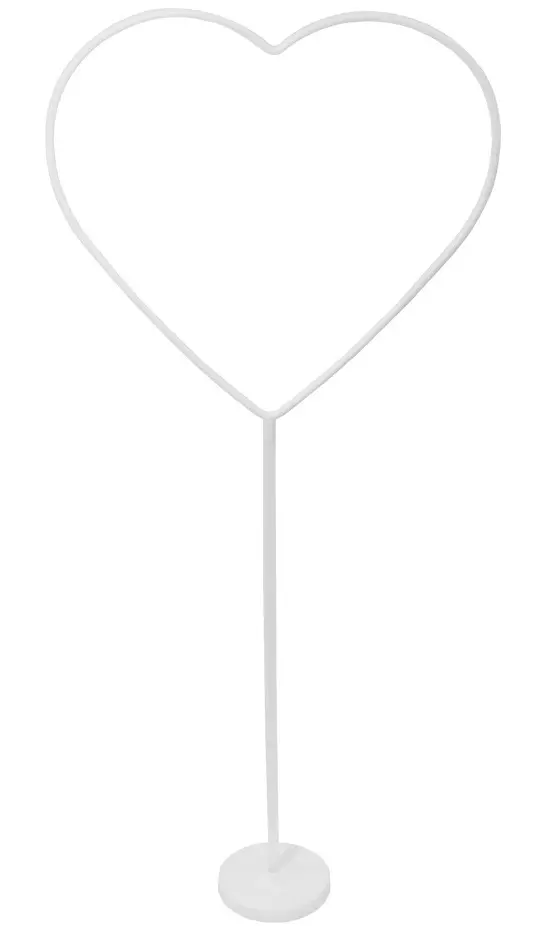 Stelaż do dekoracji z balonów w kształcie serca (84 cm) - Papiernicze i szkolne