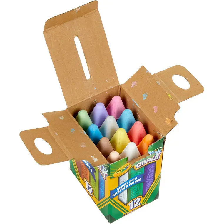 Crayola Kreda chodnikowa dla dzieci kolorowa 16 szt. - Papiernicze i szkolne