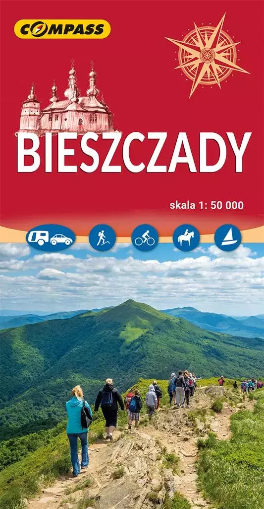 Mapa - Bieszczady 1:50 000 - Książki