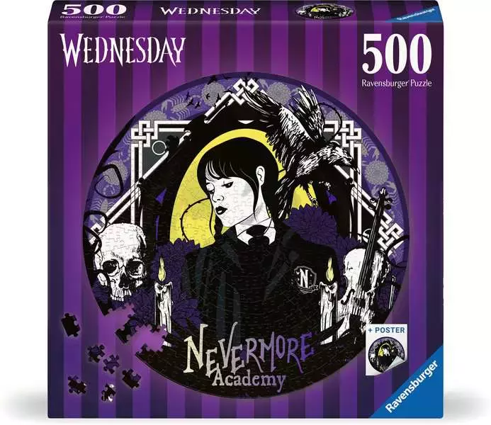 Puzzle 500 elementów. Wednesday - Puzzle