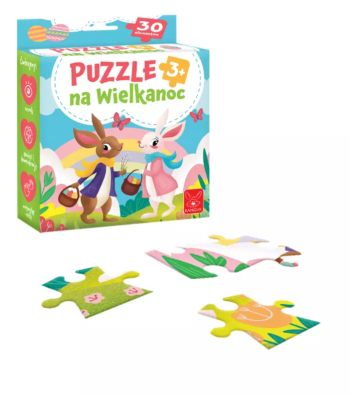 Puzzle na Wielkanoc - Gry