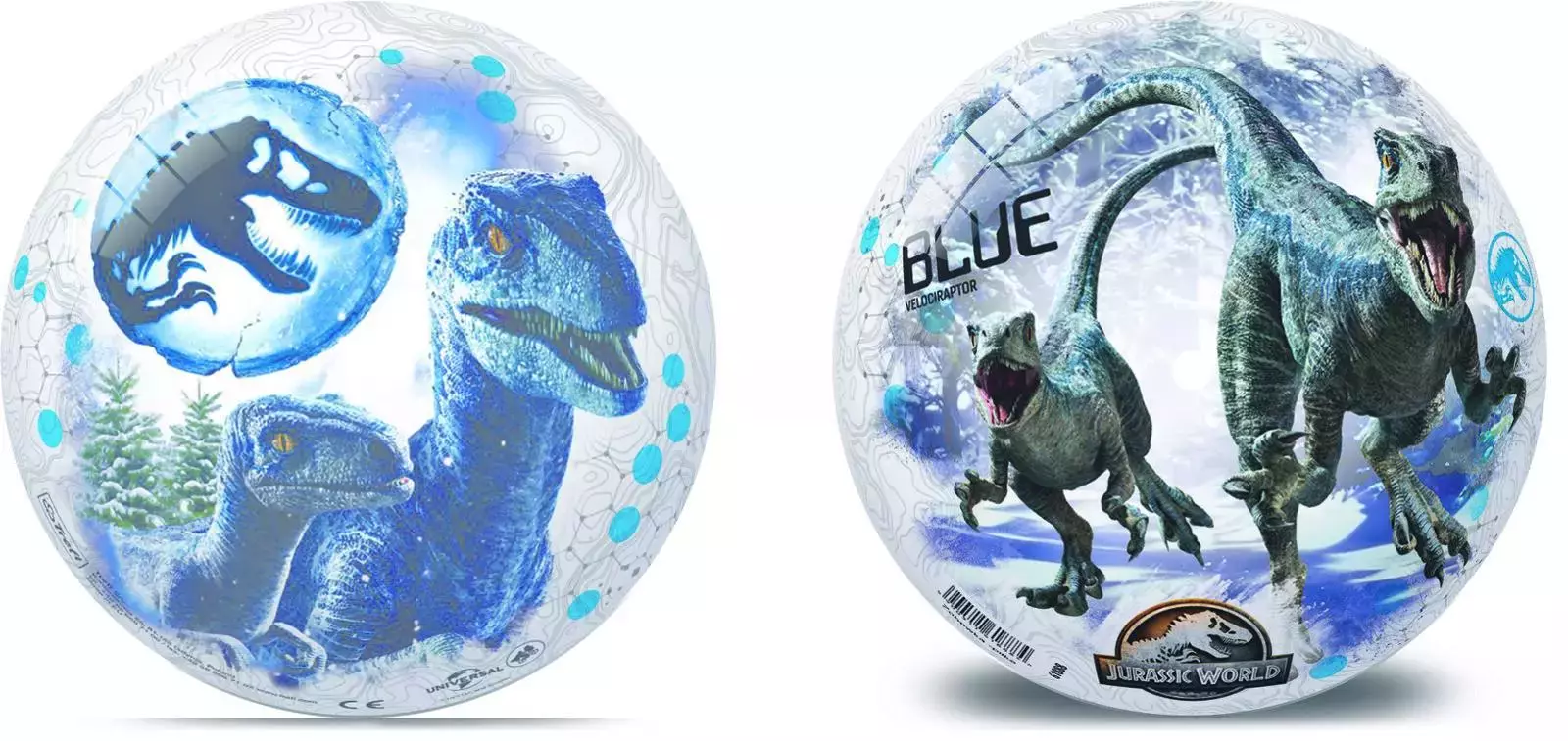 Piłka gumowa 23cm Jurassic World 61888 - Zabawki
