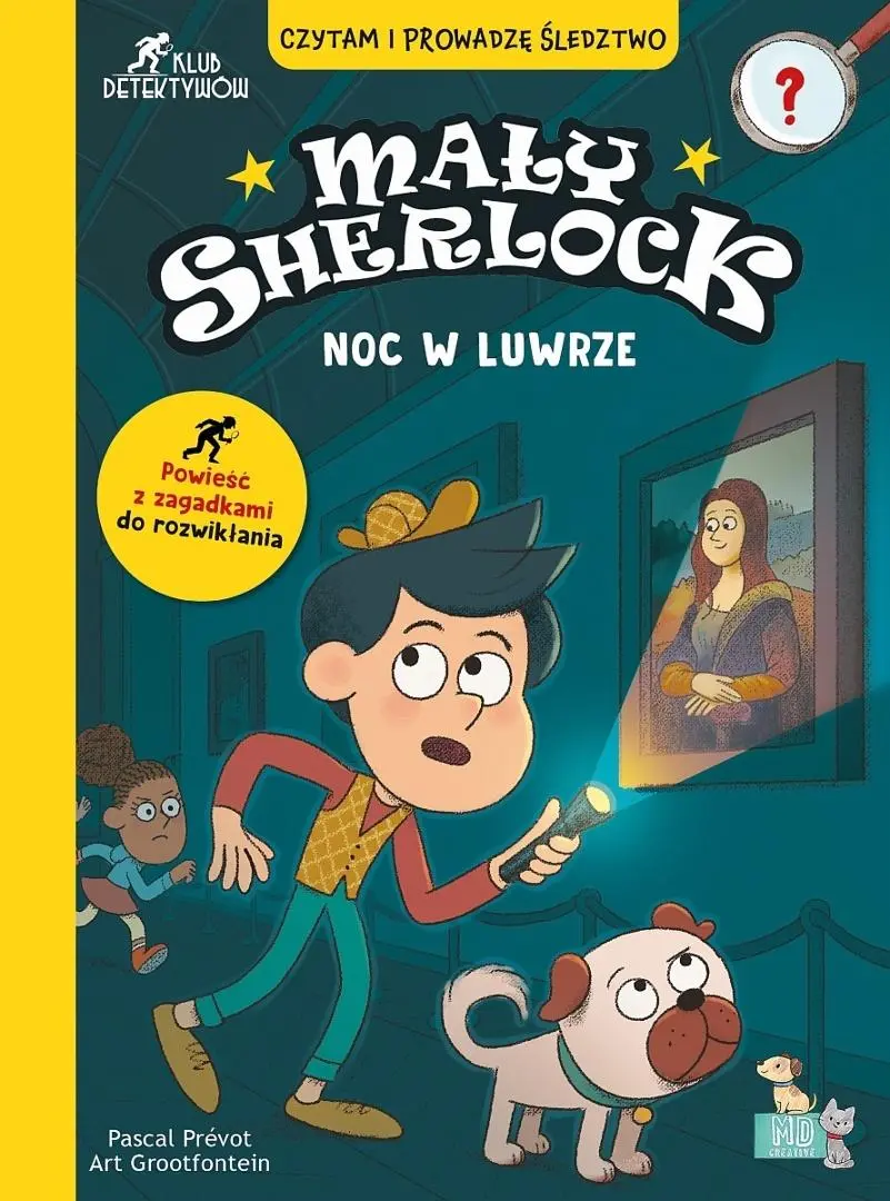 Mały Scherlock. Noc w Luwrze - Książki