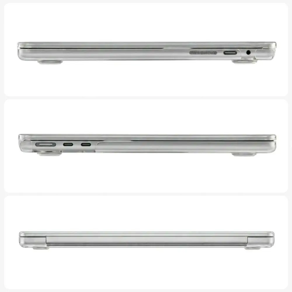 Tech-Protect Softshell MacBook Air 15 M2-M5 2023-2026 Crystal Clear - Elektronika i akcesoria