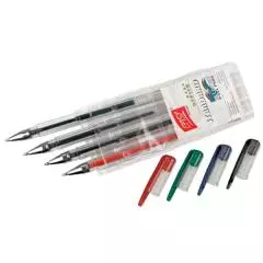 Długopis żelowy 4 kolory EASY - Papiernicze i szkolne