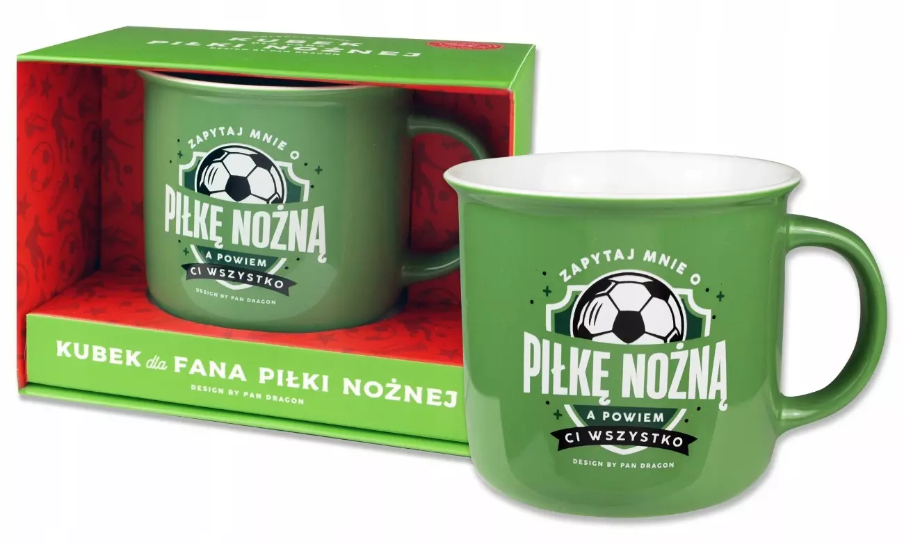 Kubek Hobby-Piłka nożna - Papiernicze i szkolne