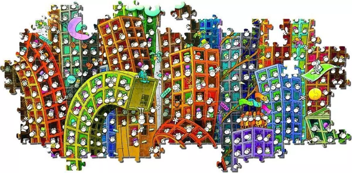 Puzzle 2000 elementów. Mordillo. The Jungle - Puzzle