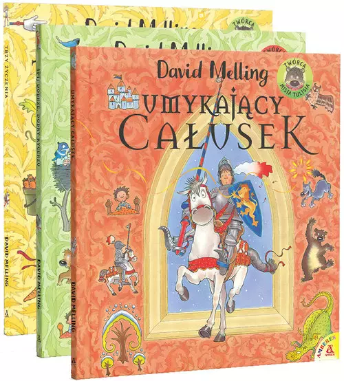 Umykający całusek / Śpij dobrze, dobry rycerzu / Trzy życzenia (pakiet) - Książki