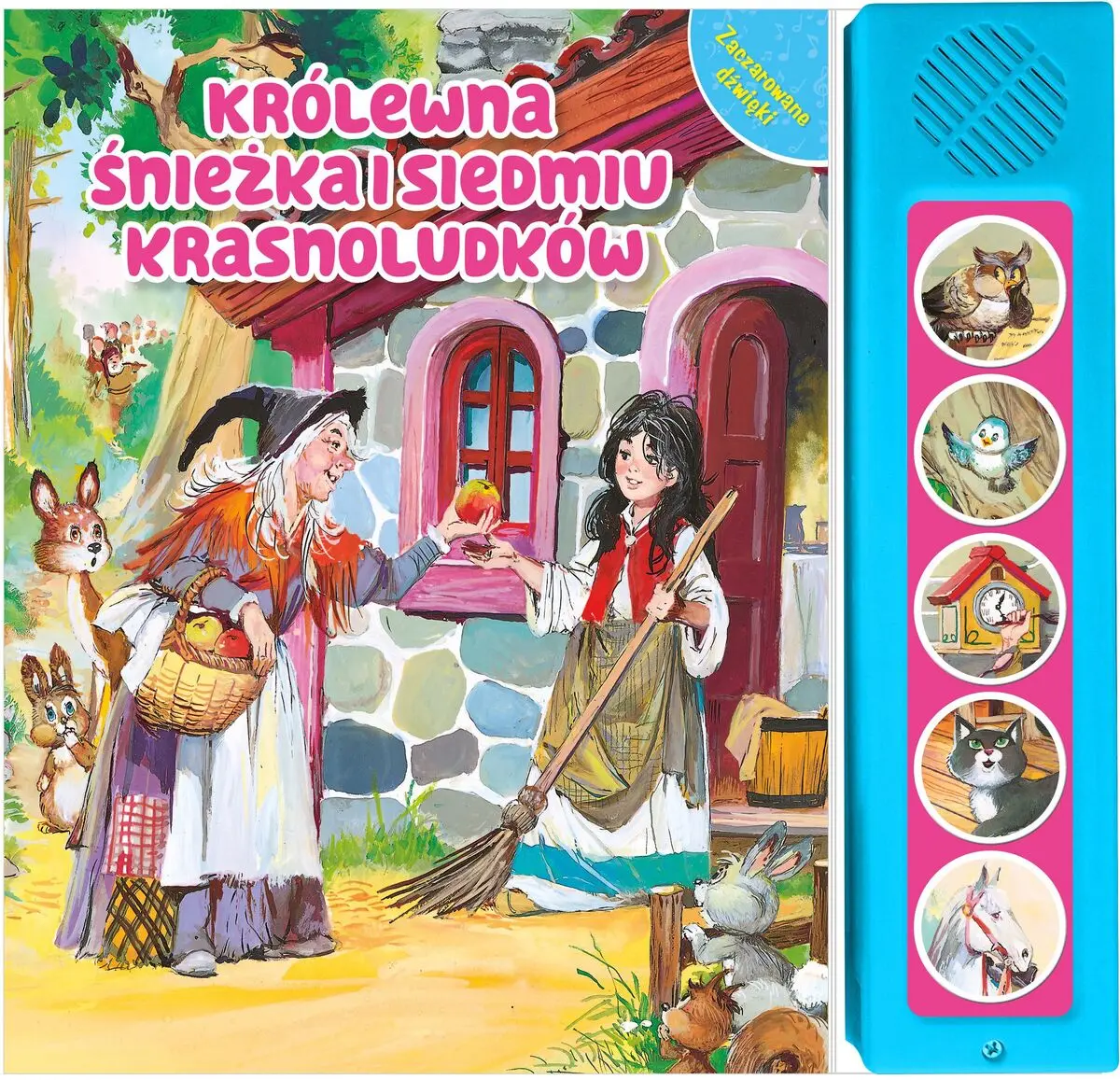 Zaczarowane dźwięki. Królewna śnieżka i siedmiu krasnoludków - Książki