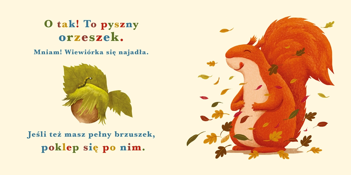 Rok w lesie. Wiewiórka - Książki