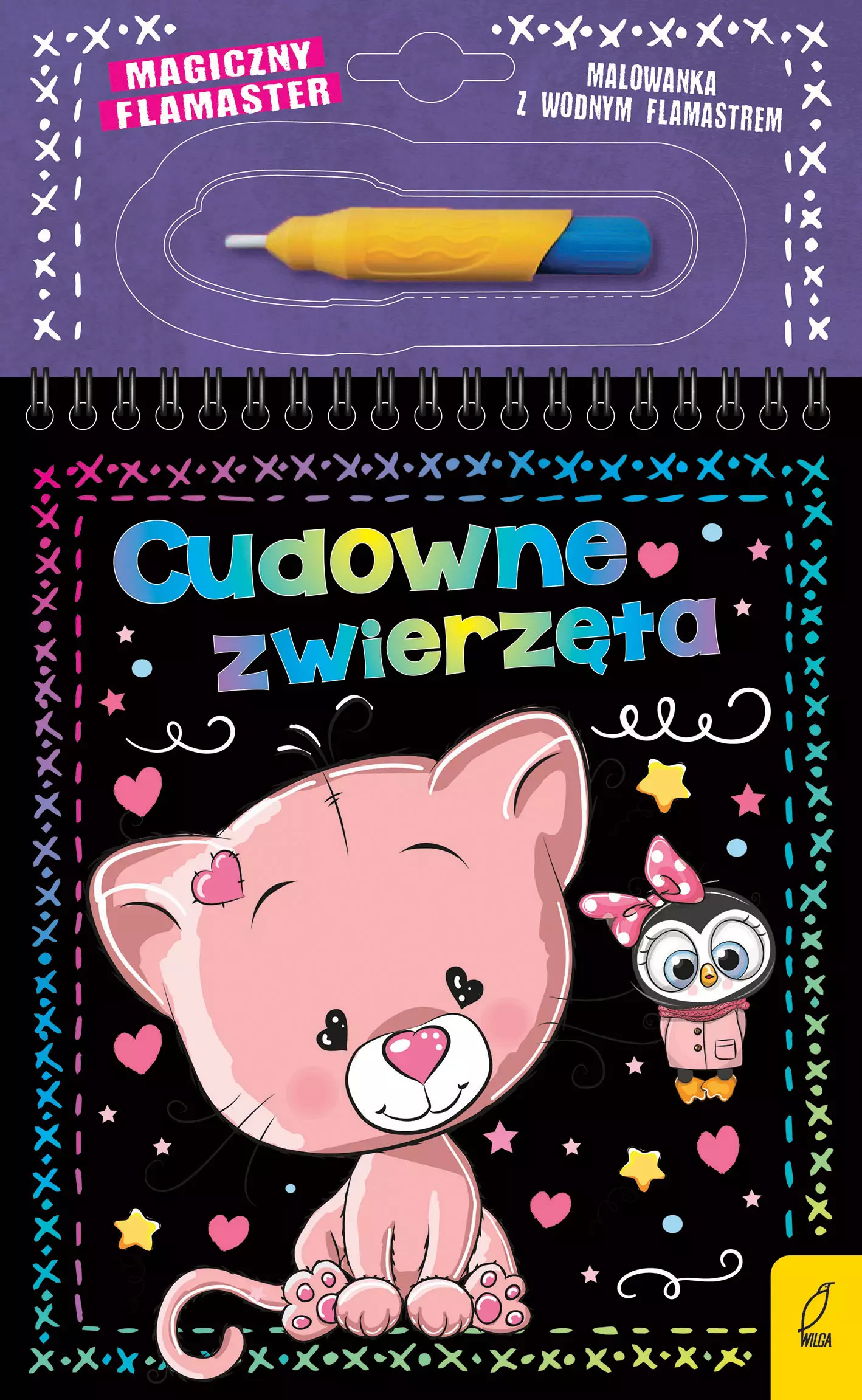 Magiczny flamaster. Cudowne zwierzęta - Książki