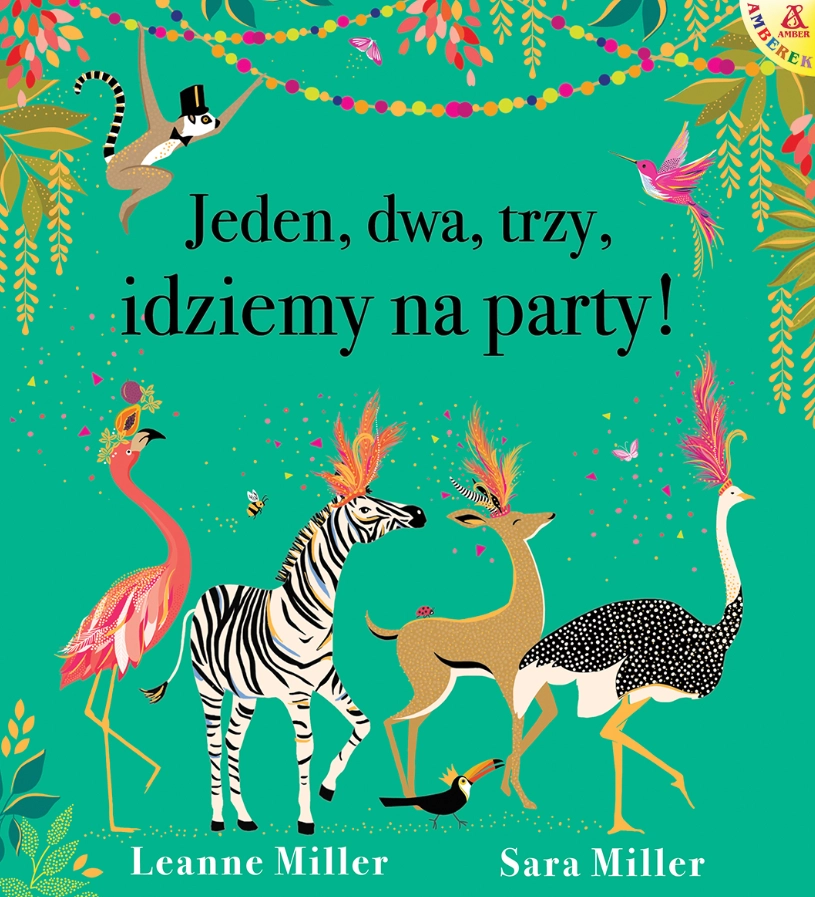 Amberek. Jeden, dwa, trzy, idziemy na party! - Książki