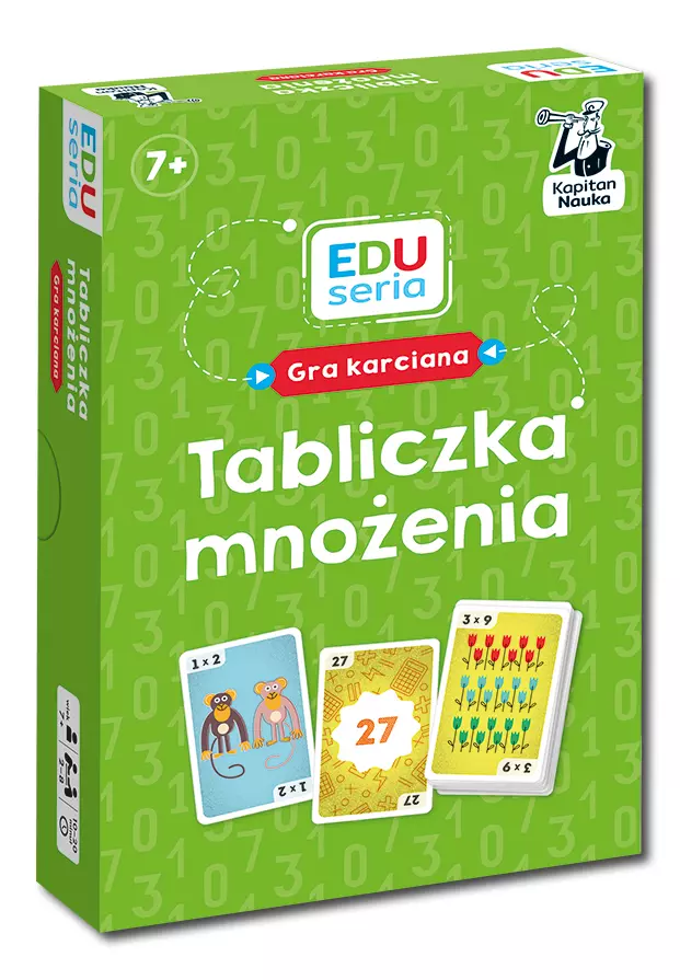 Kapitan Nauka. EDUseria. Tabliczka mnożenia - Gry