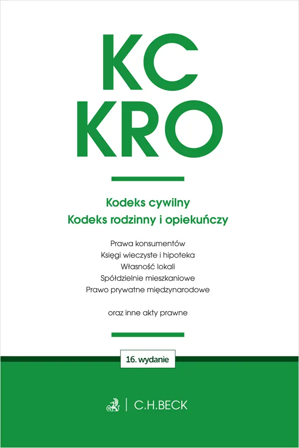 KC. KRO. Kodeks cywilny. Kodeks rodzinny i opiekuńczy oraz ustawy towarzyszące - Książki