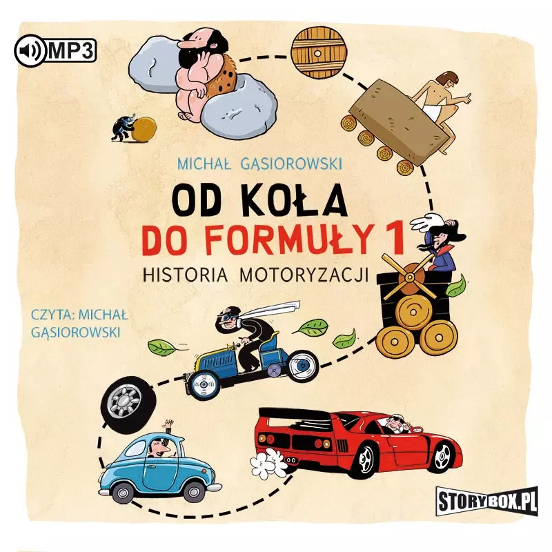 Od koła do Formuły 1. Historia motoryzacji. Audiobook - Audiobooki