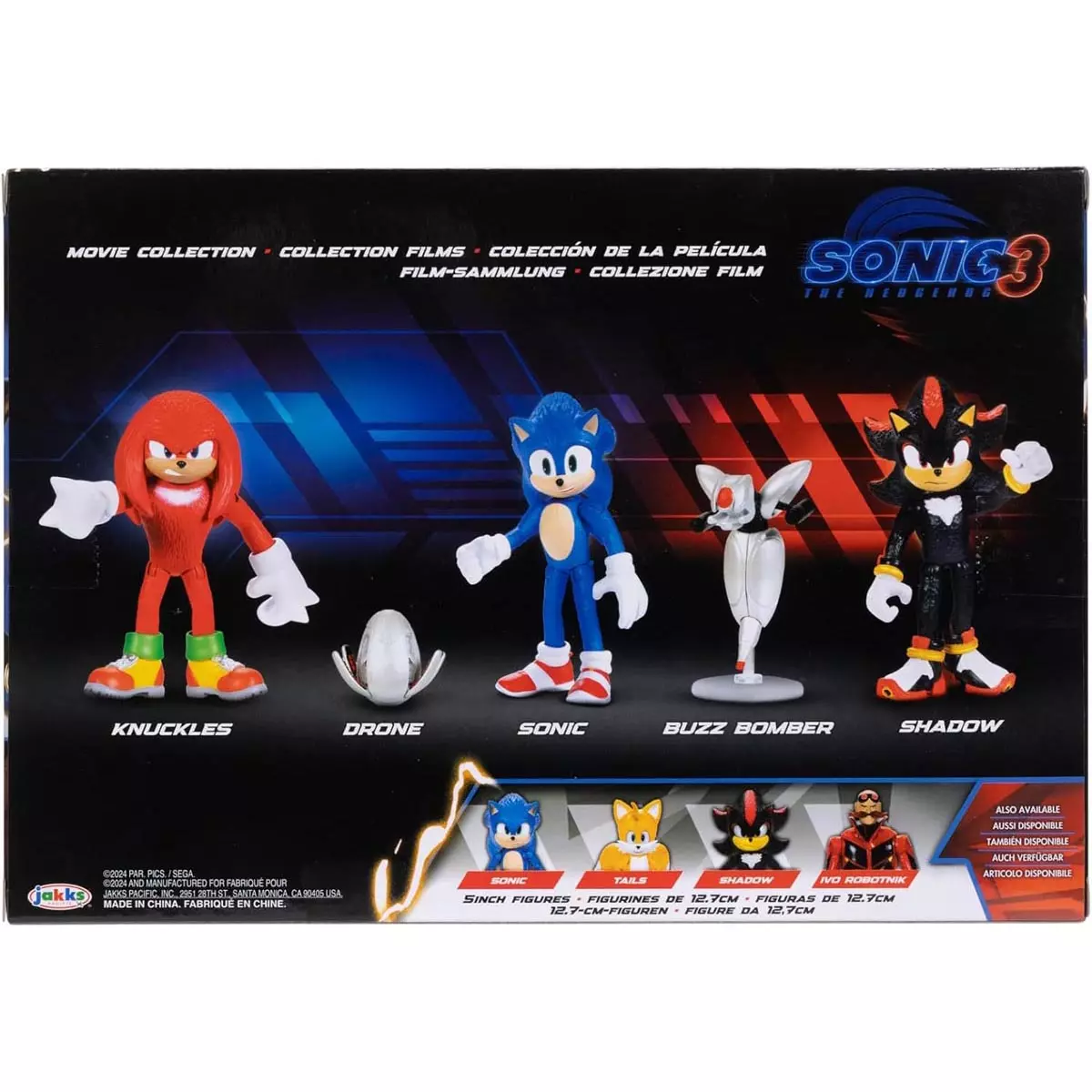 SONIC 3 Multipak, figurki, 6 cm - Zabawki