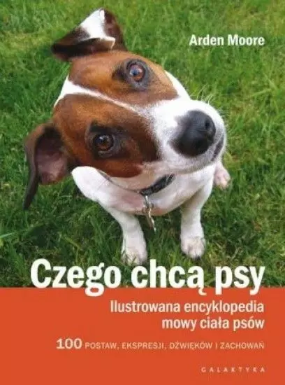 Czego chcą psy. Ilustrowana encyklopedia mowy ciała psów. 100 postaw, ekspresji, dźwięków i zachowań - Książki