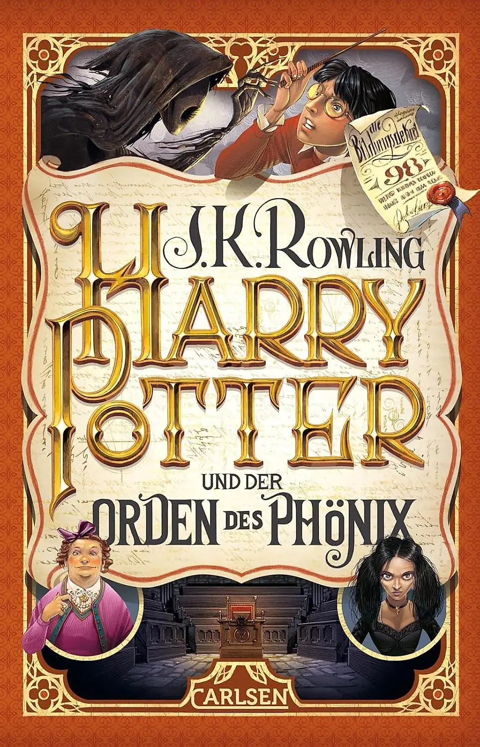 Harry Potter und der Orden des Phonix - Książki