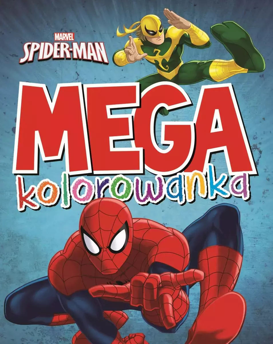 Mega kolorowanka. Marvel Spider-Man - Książki