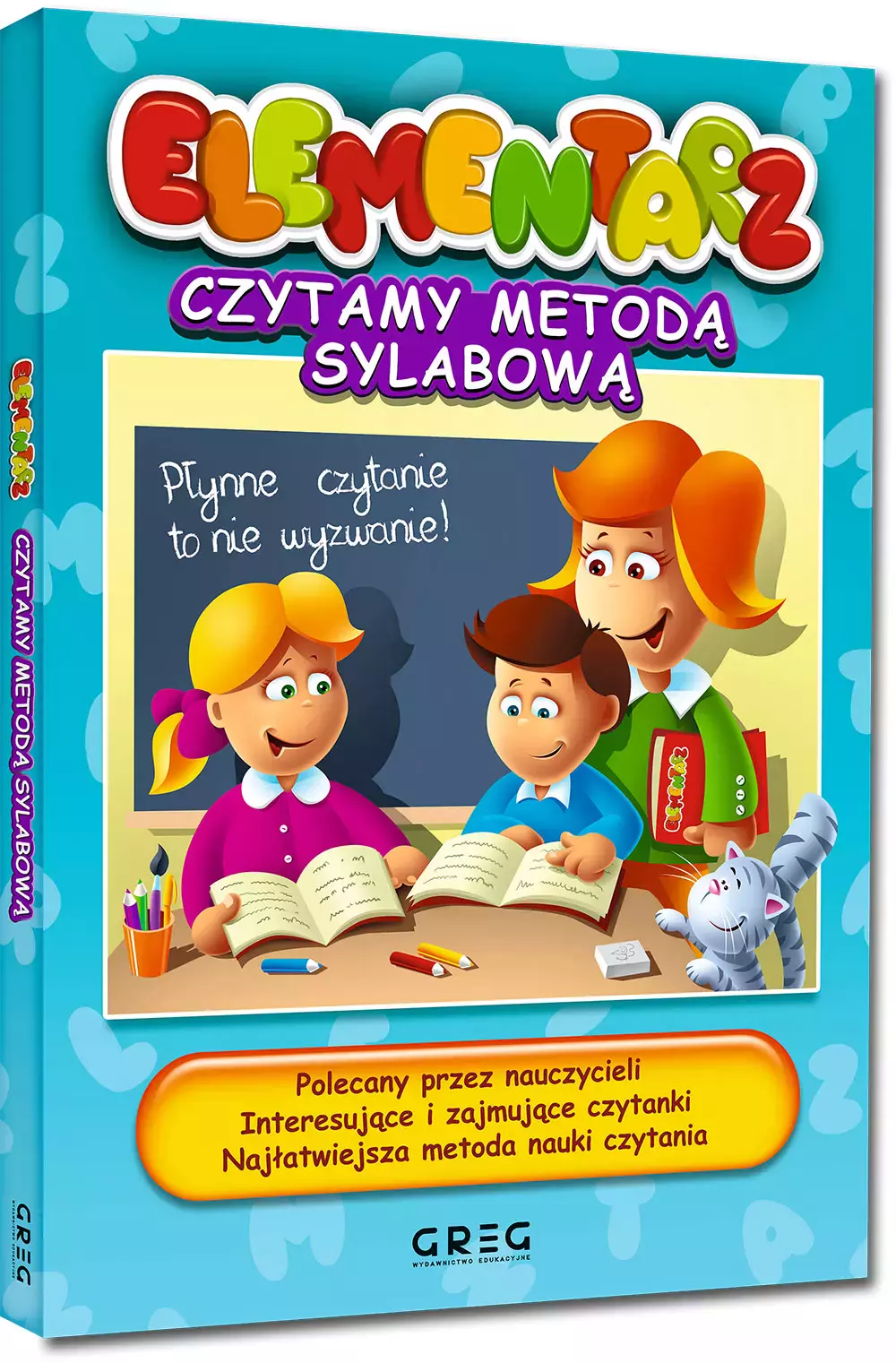 Elementarz - czytamy metodą sylabową - Książki