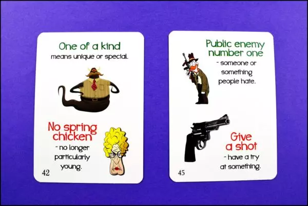 Fun Card English. Idioms in Conversation - Gry