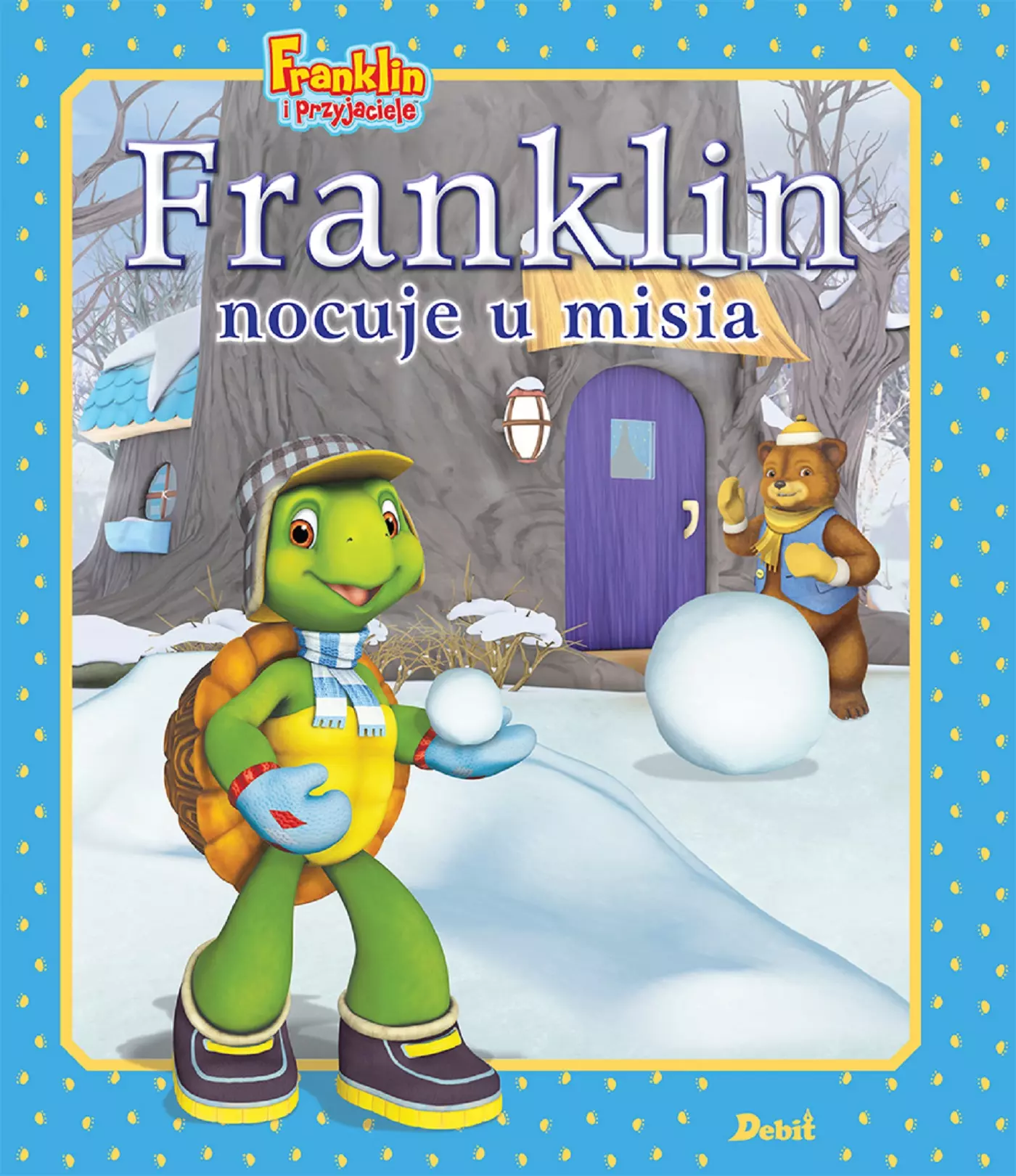 Franklin i przyjaciele. Franklin nocuje u misia - Książki