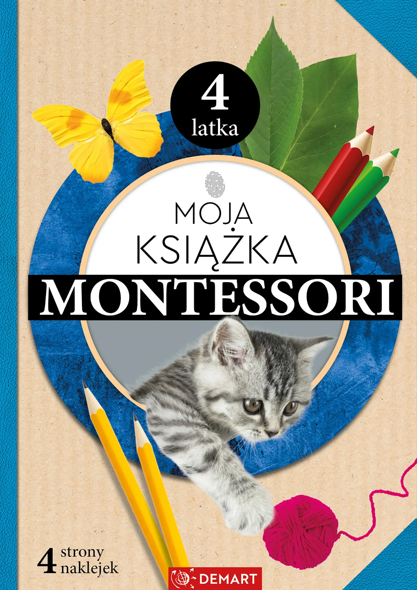 Moja książka Montessori 4-latka - Książki