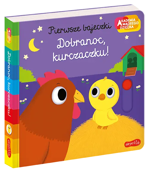 Dobranoc, kurczaczku! Akademia Mądrego Dziecka. Pierwsze bajeczki - Książki