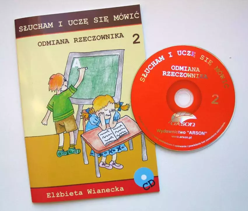 Słucham i uczę się mówić. Odmiana rzeczownika, część 2 - Książki