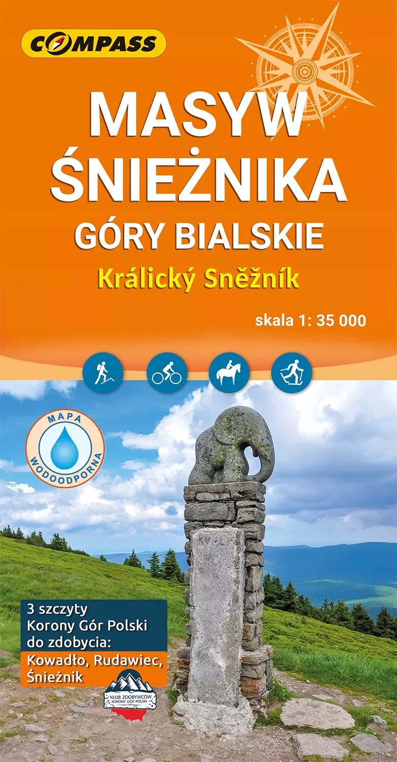 Mapa turystyczna - Masyw Śnieżnika, Góry Bialskie - Książki