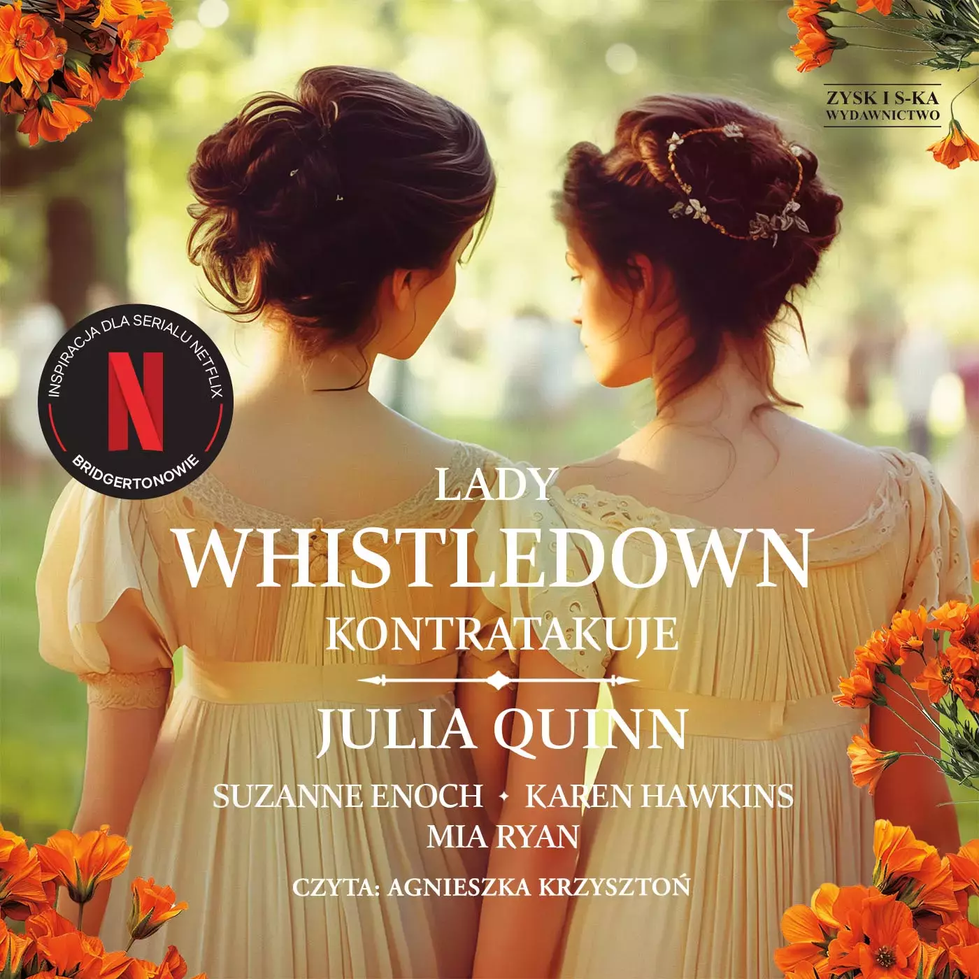 CD MP3 Lady Whistledown kontratakuje. Bridgertonowie (okładka filmowa) - Audiobooki